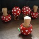 Champignon Toupie qui se retourne Jeu en Bois Artisanal Avec Lanceur Ficelle Toupie Shop Magasin Jouets Jeux Toupies