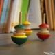 Toupies Pommes Apple Spinning Top Jeux en Bois Wooden Toy Handcrafted Made in Europe Collection Toupie-Shop.com Game Store