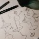 Dessin Croquis Toupies Animation Enfant Adulte Colorier Fabriquer Créer Jeux Toupie Shop Magasin Jouets en Bois Toupies