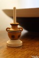 Amphore Ancien Vase Grec Toupie Jouet en Bois Traditionnel - Amphora Ancient Greek Vase Spinning Top Game Wooden Toy Traditional