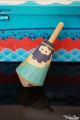 Poseidon Dieu Mythologie Grecque Jouet en Bois Cadeau Original Collection Toupie Shop Boutique Jeux Acheter Toupies Enfants