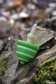 Jeu de Toupie Champignon Vert Jouet en Bois pour Enfant Cadeau Jeux Toupie Shop Collection Toupies Foret Nature