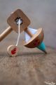 Bateau Jouet en Bois pour Enfant Jeux pour Apprendre comment faire tourner toupie avec ficelle Toupie Shop Collection Toupies
