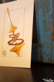 Anneaux Nouvelle Collection Carte Postale Originale Vœux Dessin Illustration Aquarelle Toupie Shop Acheter Jeux Bois Cadeau