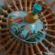 Jeux de toupie en metal qui siffle en rotation jouet pour enfant avec animaux cadeau original collection jungle Toupie Shop